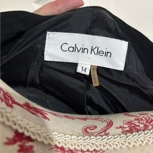 Calvin Klein Black Pant Suit